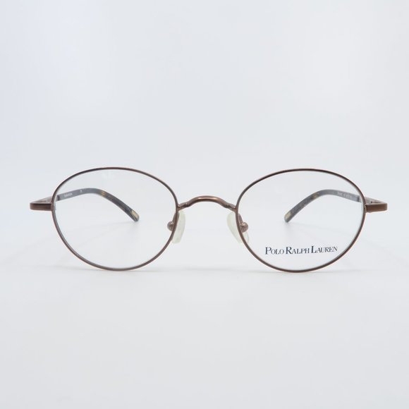 Polo Ralph Lauren 8003 120 43mm Brown Metal/Brown Rectangle Kids Eyeglasses. - Picture 2 of 8